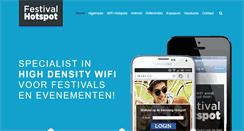 Desktop Screenshot of festivalhotspot.com